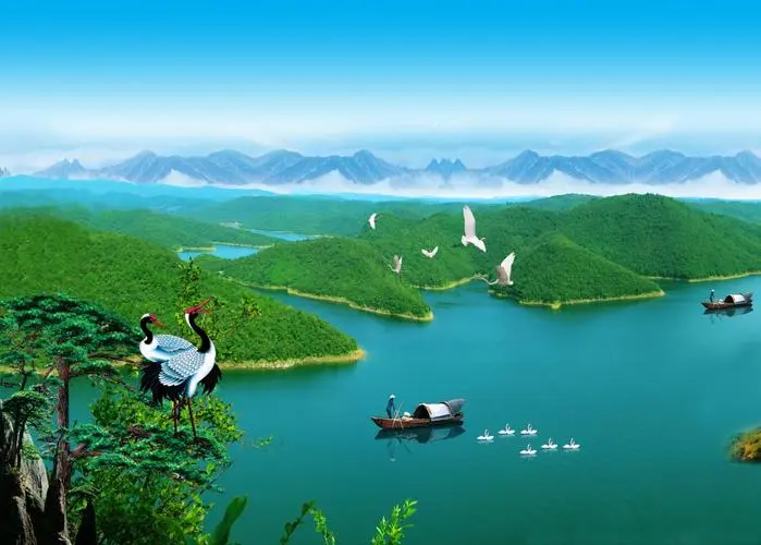 绿色高端创意
